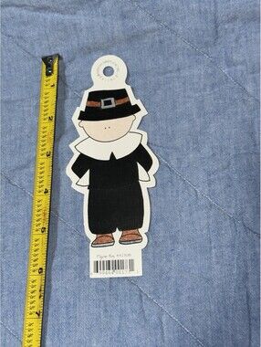 🎅🏻 Scrapbook Die Cut  Friends My Minds Eye Pilgrim Boy  442708 Year 1999 Rare